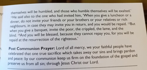 Sharing Sunday services