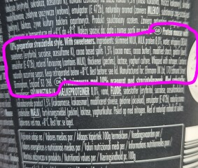 This isn't lactose free - is it?