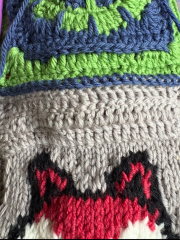 Woolly Hugs. Desperately sad news we are afraid. Making a Blanket for lovely Swashbuckled whose son has tragically died.