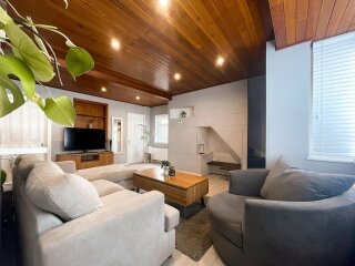 What colours would you decorate this living room?