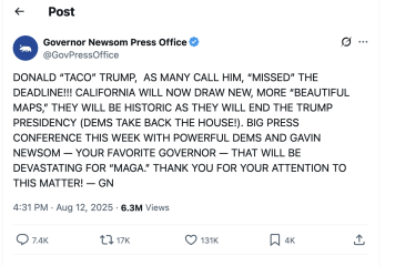 Still dancing the Tariff Tango, Vlad and Bibi still playing him like a fiddle and Epstein's list must be written in invisible ink - Trump thread #146