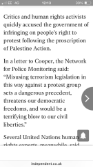 Do the people being arrested for Palestine Action not know about the sledgehammer attack?