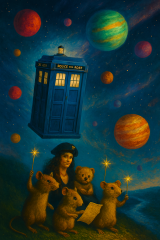 The Autumn Bluestocking - mist, mellow fruitfulness and hot chocolate!