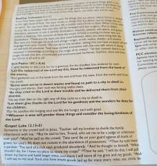 Sharing Sunday services