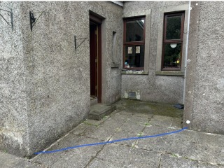 What to do with this random crappy patio area, ideas please!