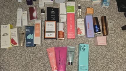 Overconsumption. Help me reduce my skincare stash.