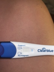 Pregnancy test (positive or negative)