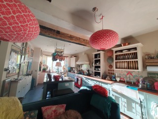 Turn beautiful second reception room into mediocre kitchen / diner?