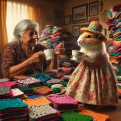 Woolly Hugs. Desperately sad news we are afraid. Making a Blanket for lovely Swashbuckled whose son has tragically died.