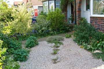 Cost of turning front garden into driveway?
