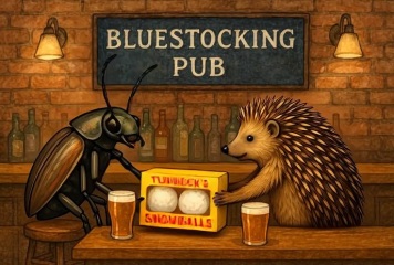 The Bluestocking does a late night flit again