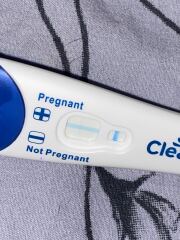 Pregnancy test-evap?