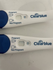 Not sure if I am pregnant ? Not full dark lines ? Dye run ?