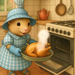 The Bluestocking does a late night flit again