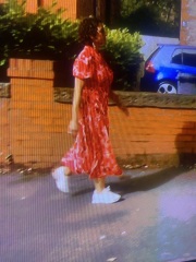Help me find this stunning raspberry dress