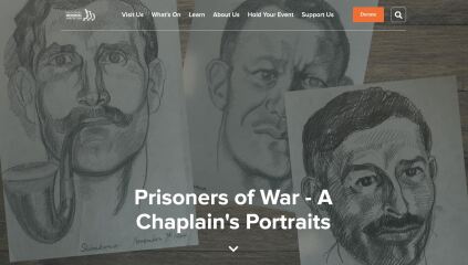 80th Anniversary of VJ Day - A short story of my relative - and the chaplain who drew his portrait.