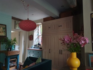 Turn beautiful second reception room into mediocre kitchen / diner?