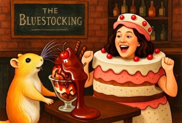 The Bluestocking does a late night flit again