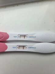 Blood in urine after bfp