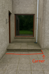 What to do with this random crappy patio area, ideas please!