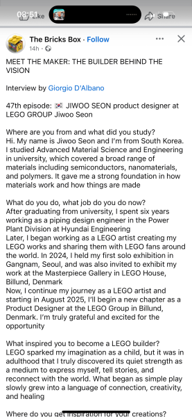 To show me your LEGO collection- Part 2
