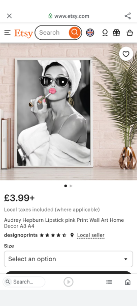 Please help me choose! Which art print for my bedroom wall?