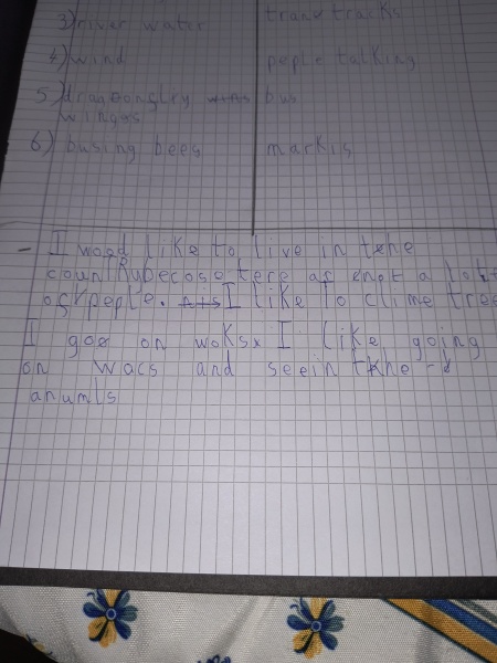 Child's handwriting is not improving