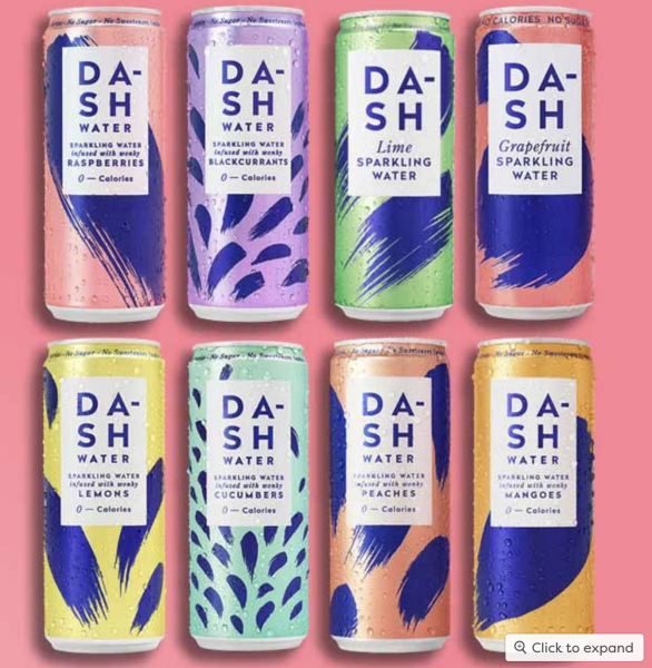 Addicted to Dash sparkling water