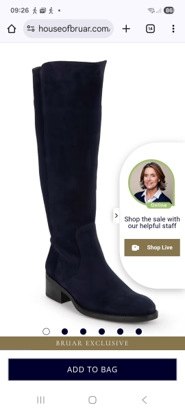 Tall elegant Chelsea boots