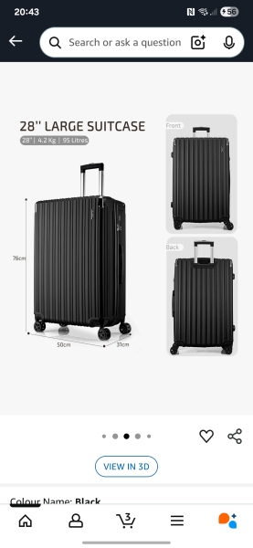 23kg luggage allowance for 4 night trip for me and one dc - do I need one or two suitcases?