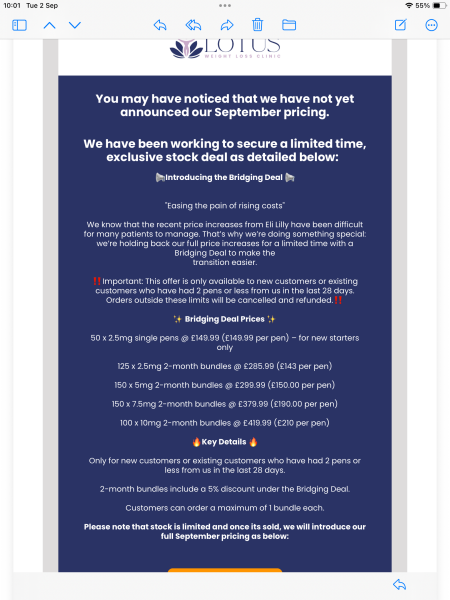 Another calm and supportive thread to discuss the Price Increases: Mounjaro THREAD TWO