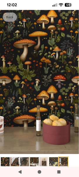 Can anyone help me find something like this - woodland wallpaper?