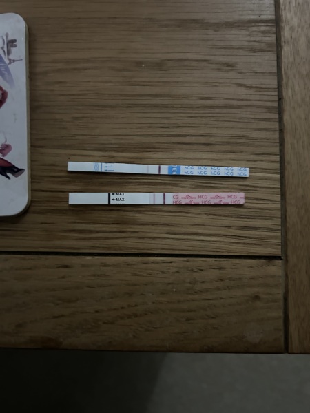 is this a early positive or line eyes