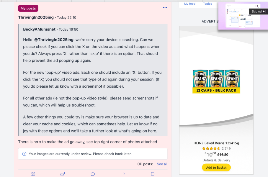 Website completely unusable again