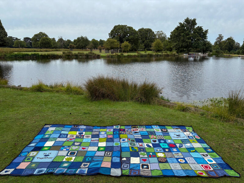 Woolly Hugs. Part 2.  The Blanket for lovely Swashbuckled