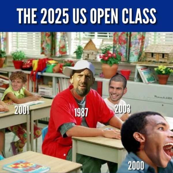 TENNIS: Onward to the US Open. Take your seats quickly please.
