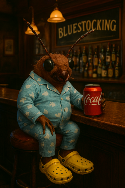 The Autumn Bluestocking - mist, mellow fruitfulness and hot chocolate!