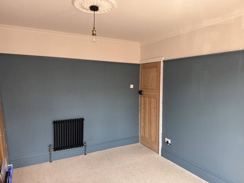 No to white woodwork in house
