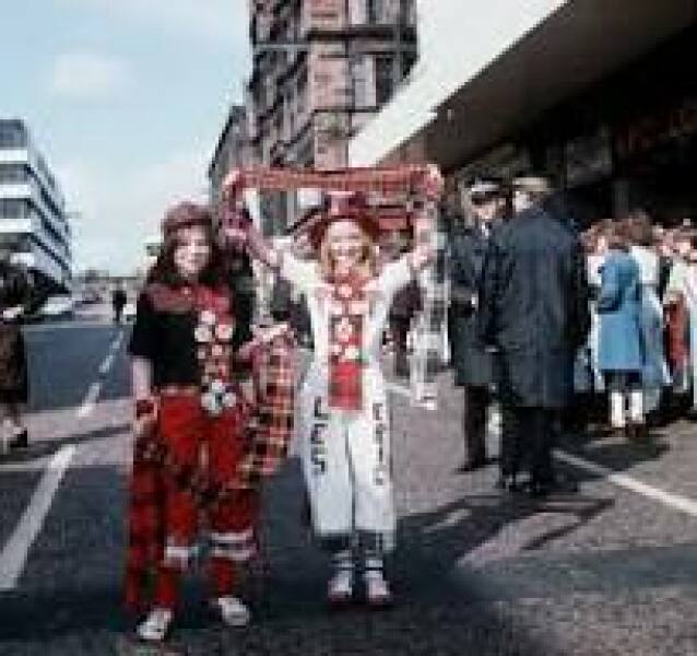 To ask what you were really wearing in the Uk in 1975?