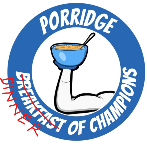Porridge as evening meal for DC?