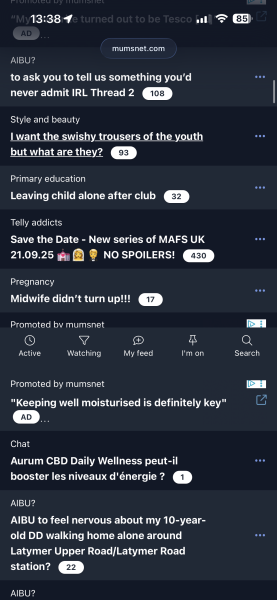 Toolbar moving when scrolling