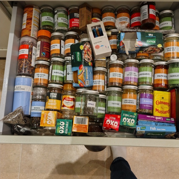 To have a whole fridge shelf for condiments/jars?