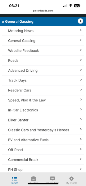 Thought I'd complain again about the lack of a front forum list.
