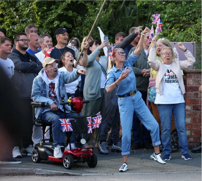 To think protesting the Trump visit would be really selfish?