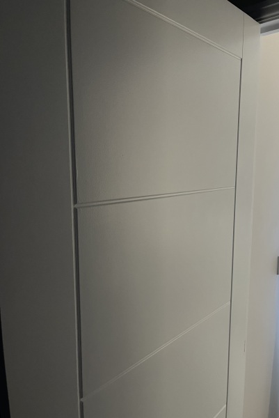 To hate my new build orangey doors?