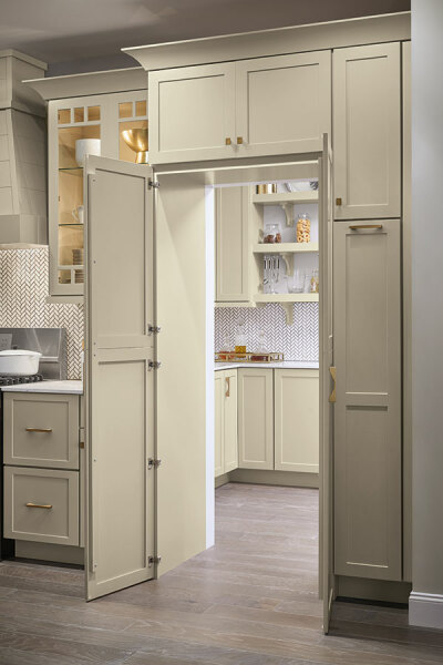 Walk in pantry using kitchen unit doors - size?
