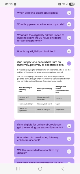 30 hours free for Baby