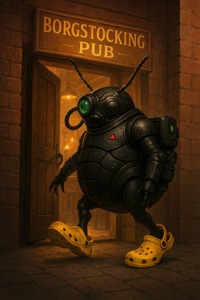 The Autumn Bluestocking - mist, mellow fruitfulness and hot chocolate!