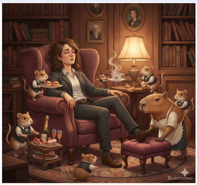 The Bluestocking - the one where the nights start to draw in