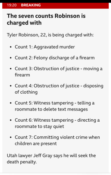 Charlie Kirk assassin was living with trans roommate